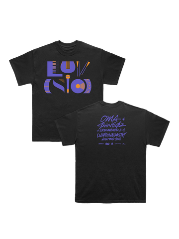 LUV(SIC) TEE IN BLACK
