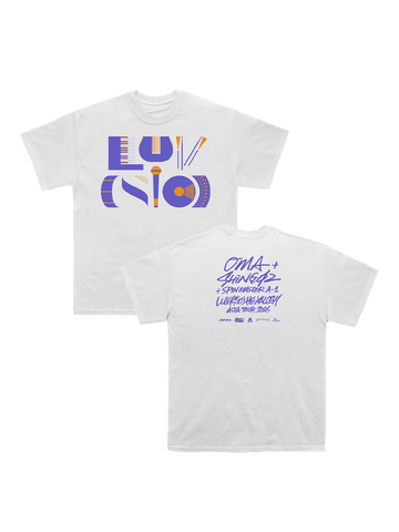 LUV(SIC) TEE IN WHITE