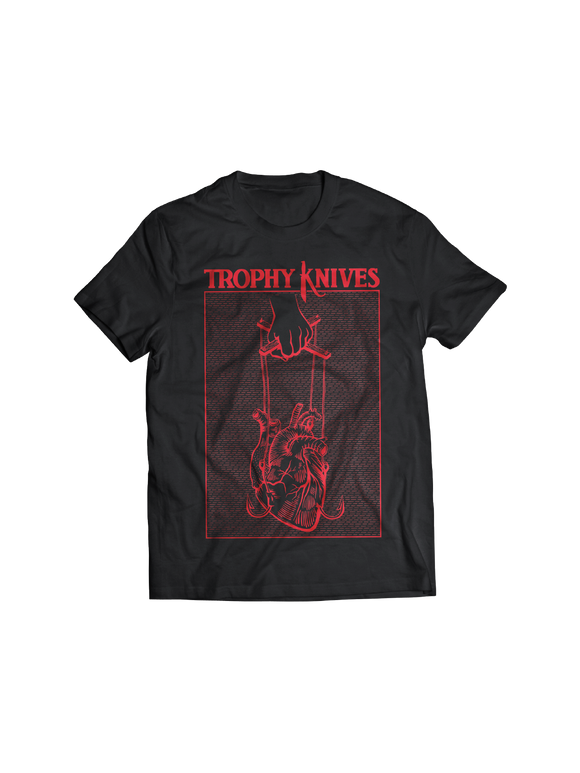 TROPHY KNIVES: HEARTSTRINGS T-SHIRT