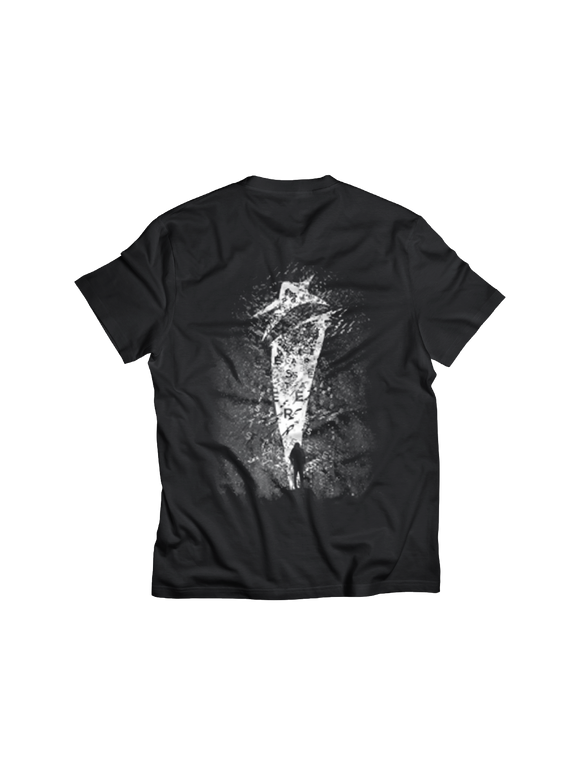 I SEE STARS: ISS LOGO (BLACK) T-SHIRT