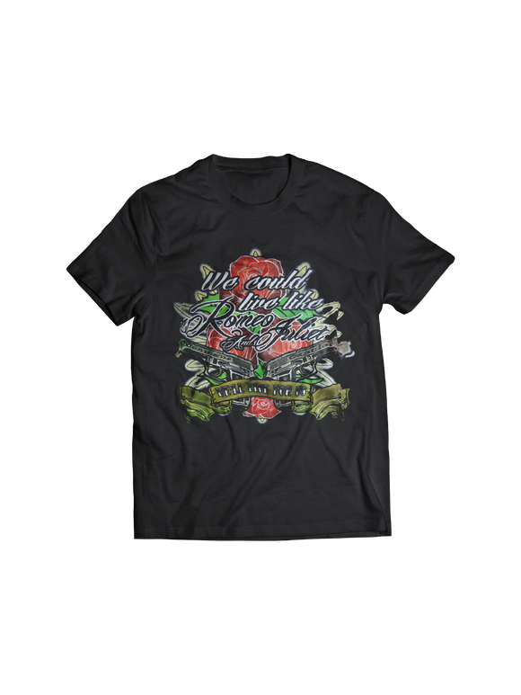 RED JUMPSUIT APPARATUS: ROMEO AND JULIET T-SHIRT