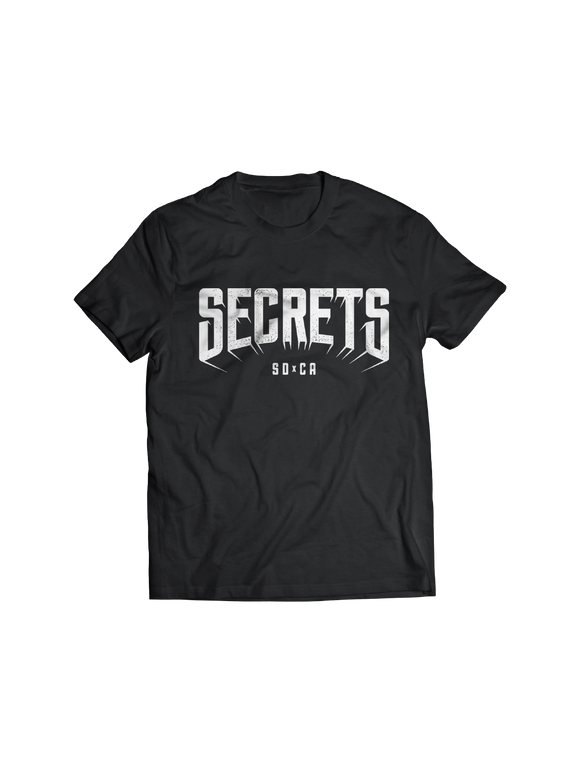 SECRETS: SAN DIEGO X CALIFORNIA LOGO T-SHIRT