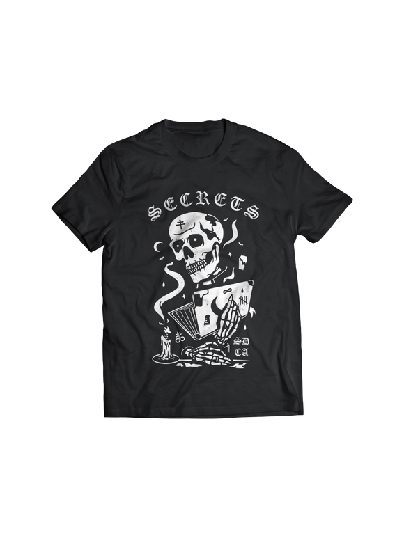 Secrets Merch SECRETS: SKELETON T-SHIRT – Merch Cow