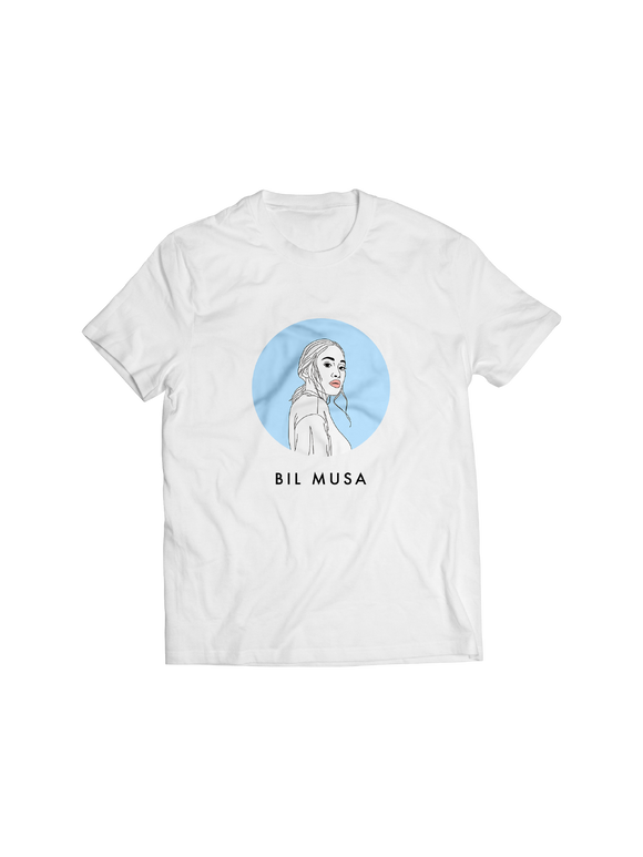 BIL MUSA: YOUNG ADULTS (WHITE) T-SHIRT